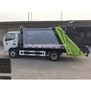 Garbage Compactor Truck with Rear Bin Lifter